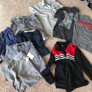 Boys size 5, 6, and 5/6 summer bundle. Shorts, tshirts etc